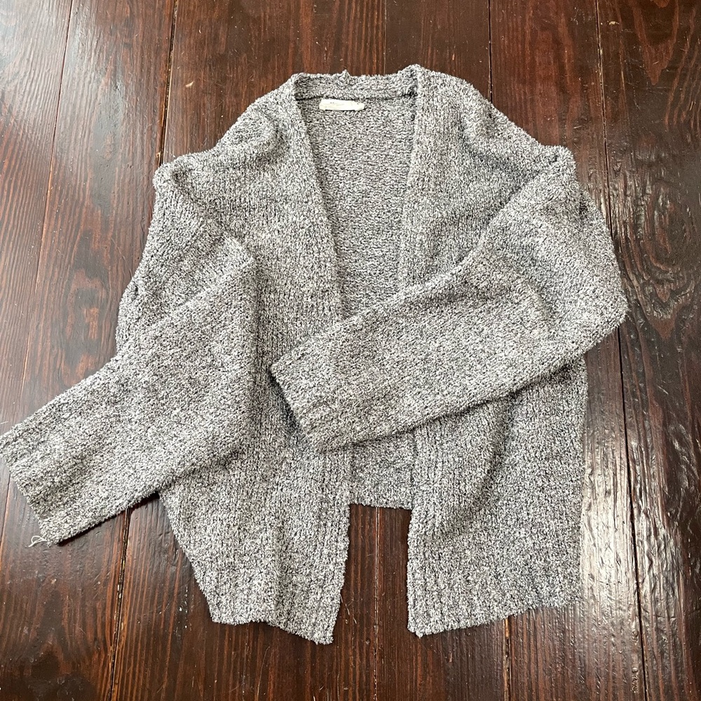 Cozy Gray Women's Cardigan